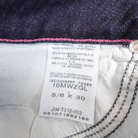 Vintage Deadstock Y2K Wrangler Mae Low Rise Boot Cut Women's 5/6x30 (31x31) NWT - Picture 7 of 14